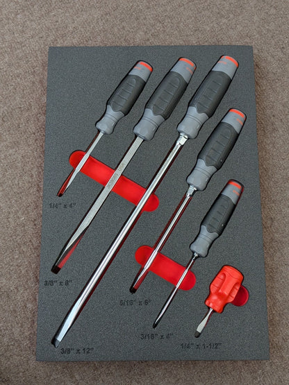 Proto 230 PC. Mixed Hand Tool Set w/ Foam Inserts SAE / Metric 3/8", 1/2" Drive