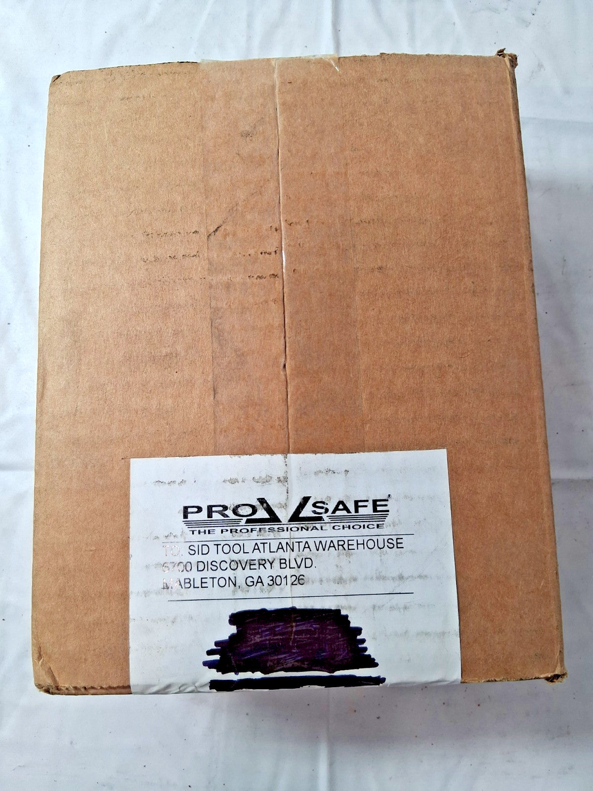 PRO-SAFE Polyvinylchloride Floor Aisle Marking Tape QTY100 2" W 1/2' L 55224828