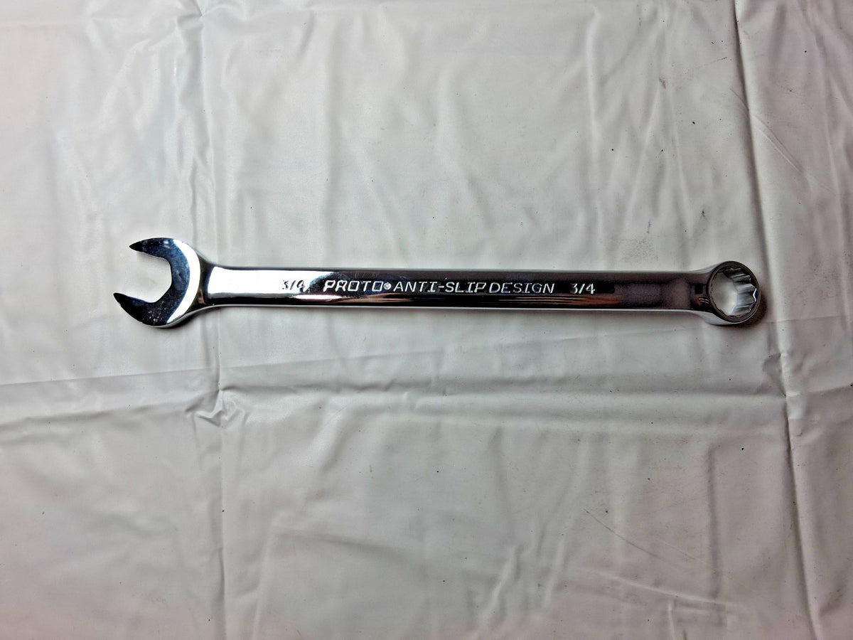 Proto 3/4 in. 12-Point Full Polish Combination Wrench J1224-T500