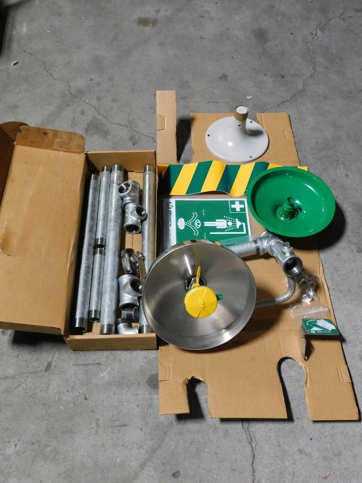Haws Drench Shower 1-1/4 Inlet 20 GPM Shower Flow 8300-8309