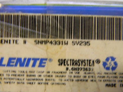 Valenite SNMP433-1W SV235 Carbide Inserts Qty. 10