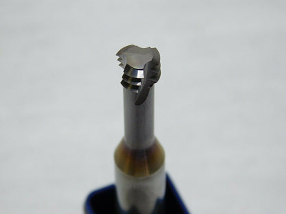 Vargus Carbide Helical Flute Thread Mill RH 3/8"-16 Internal 16 TPI 3FK 802