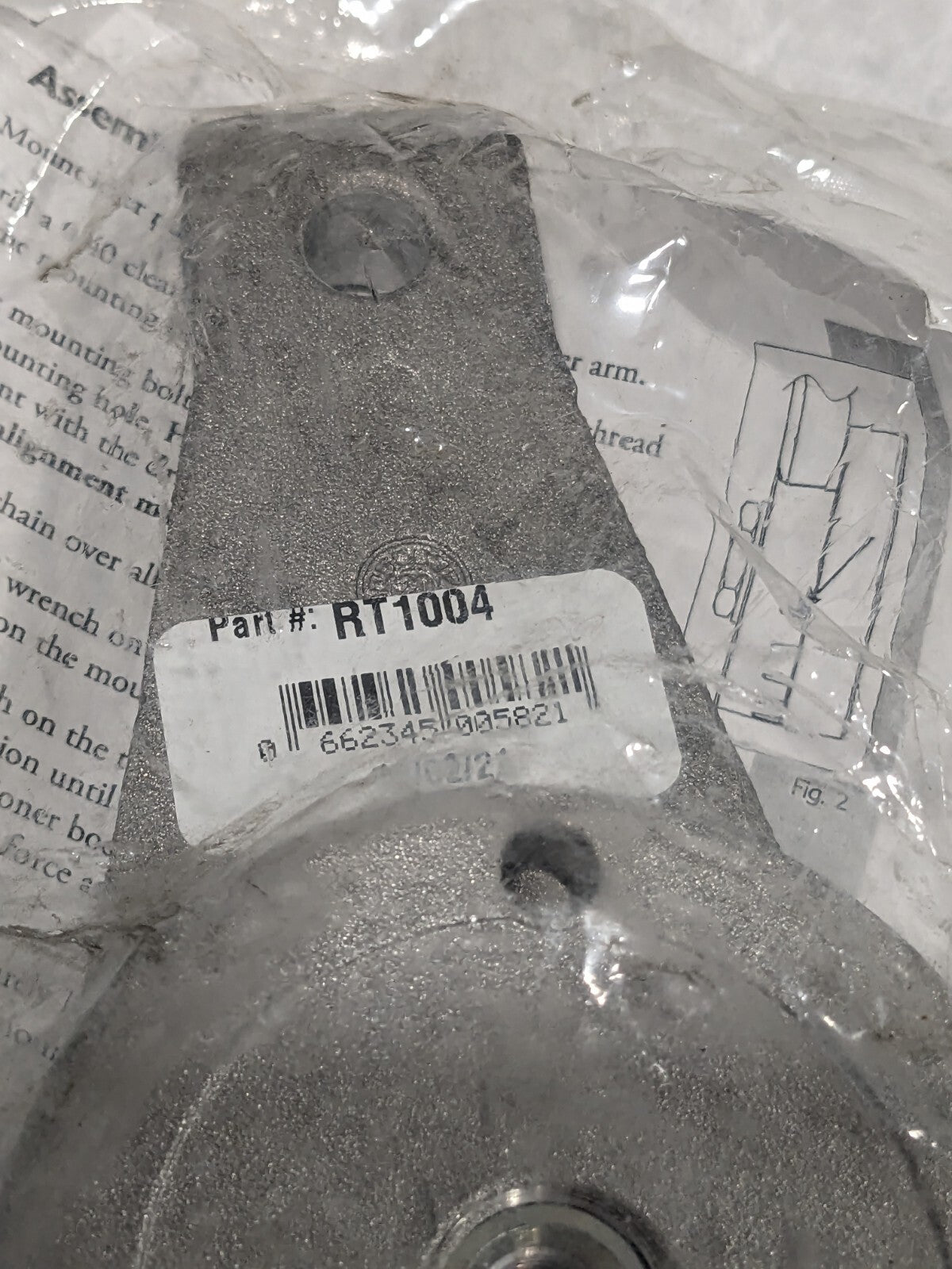 Fenner Aluminum Rotary Tensioner, Max Force 45lbs, Min Force 20lbs RT1004