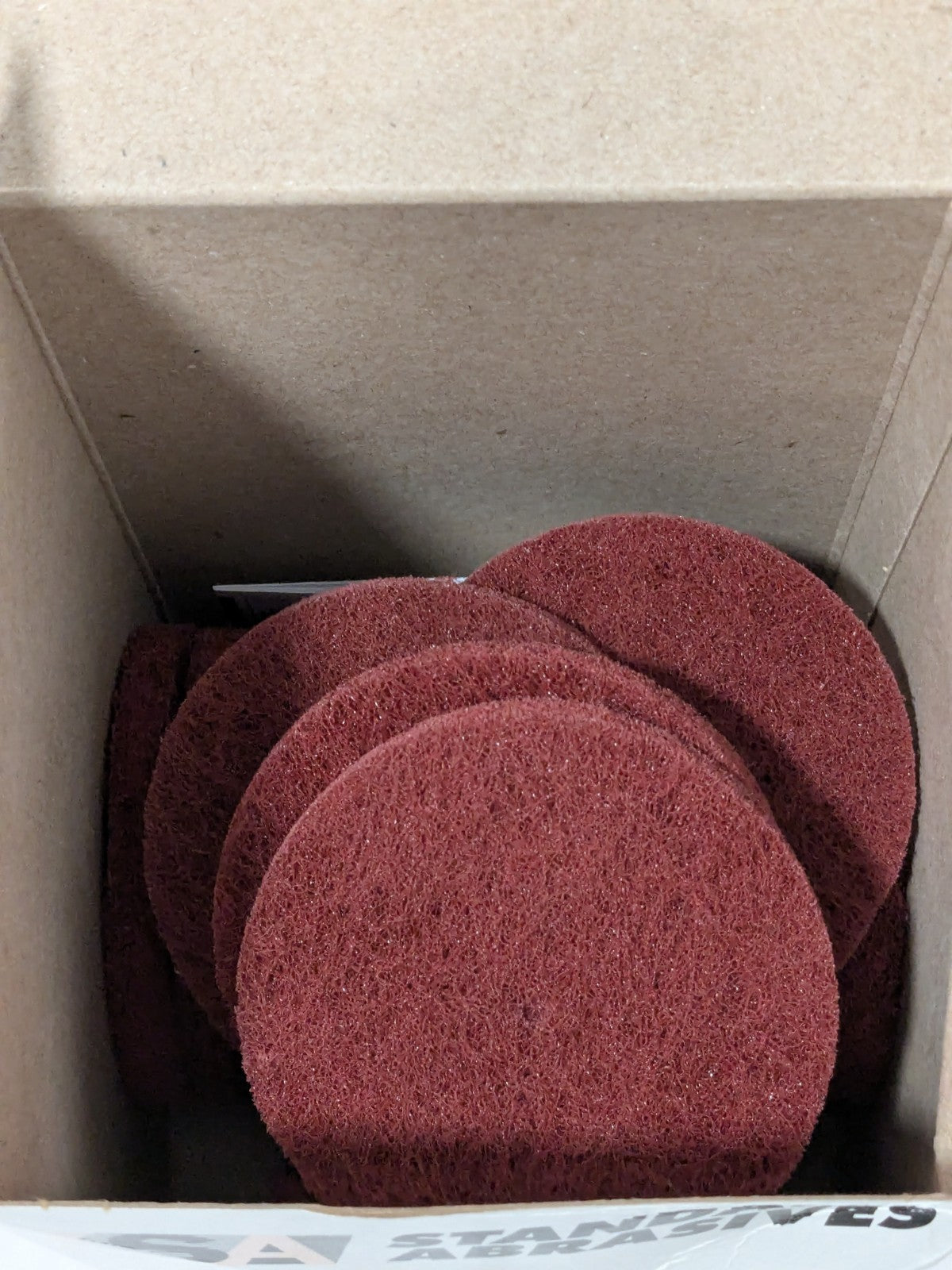 Standard Abrasives 3" X 1/8" Buff&Blend HP Disc Box of 19 852308