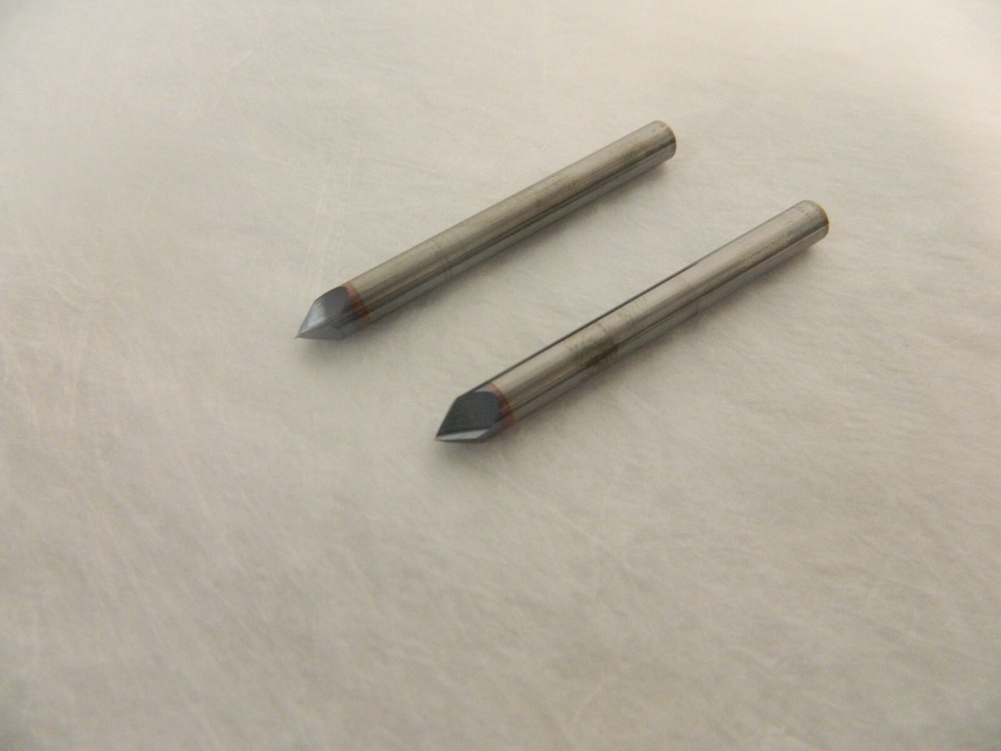 Accupro 1/4 Diam 82° 2 Flute Single End Solid Carbide Chamfer Mill Qty 2