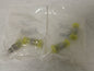 Parker SS Flared Tube Male Adapter 1/4" Tube ODx1/4-18 NPTF 37° Qty 4 PT-00