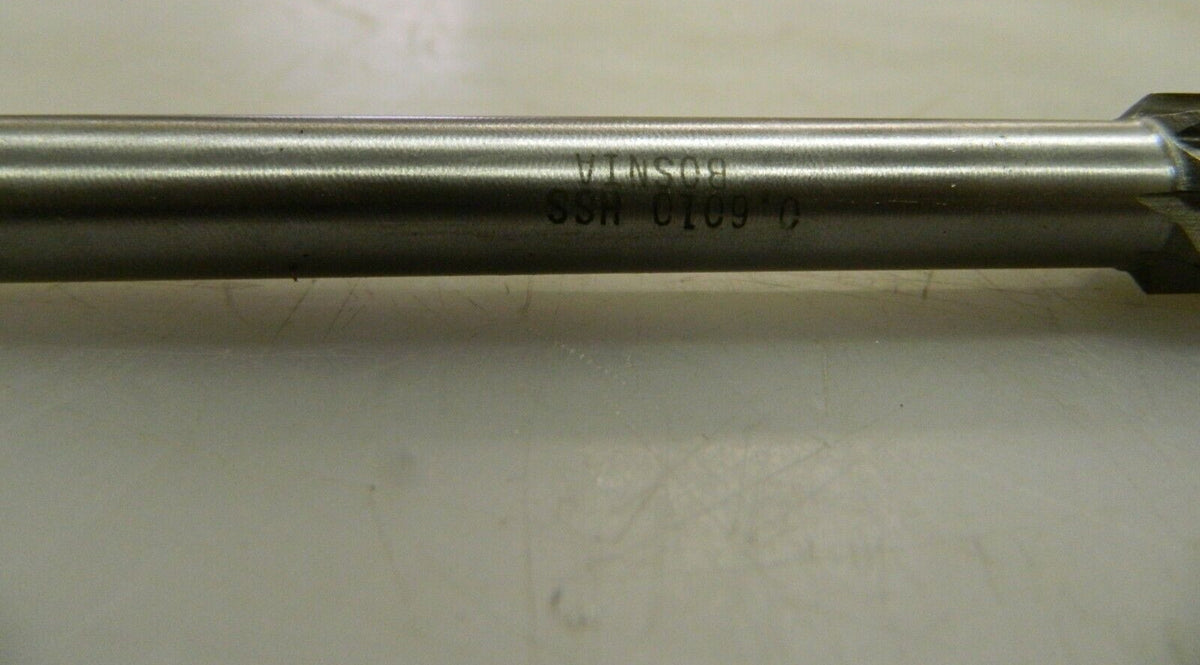 Interstate Chucking Reamer 0.601" 6 Flute 2" Flute Length 8" OAL HSS 74729633