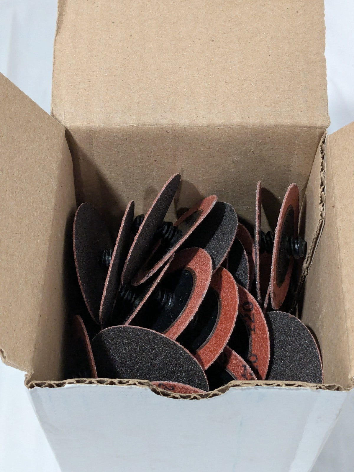 (100) Norton Quick-Change Disc: Type R, 2" Dia, 120G, Aluminum Oxide 69957399712