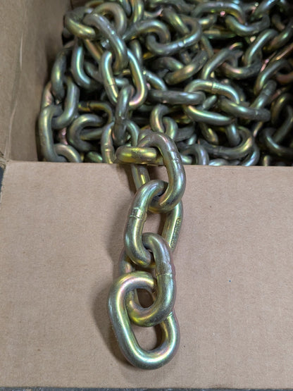 Peerless 25 Ft. x 5/16 In. Welded Transport Chain 4700 Lb. Load Limit KP83270