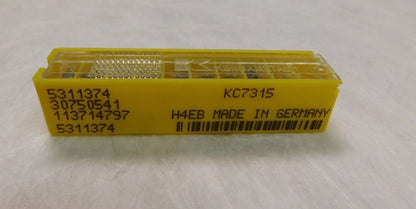 Kennametal Carbide Turning Insert H4EB Grade KC7315 QTY 10   5311374