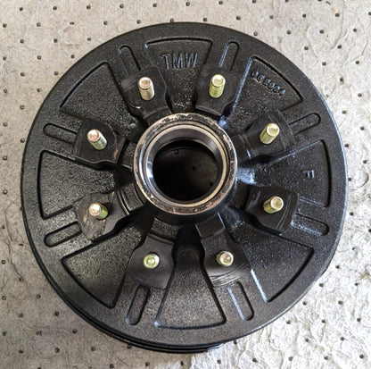 12"x 2" Trailer Drum Brake  8 on 6.5"  Replacement for 7000LB Axle  06-2924
