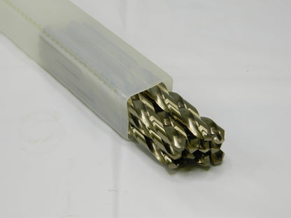 CHICAGO-LATROBE Jobber Length Drill Bit: 0.277 Dia, 135 °, Cobalt Qty 12 47809
