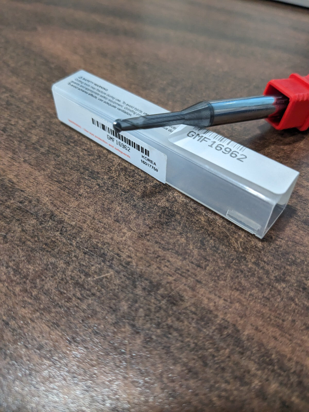 YG1 2 Fl AlCrN Coated Carbide Ball Nose with Neck End Mill 23012315