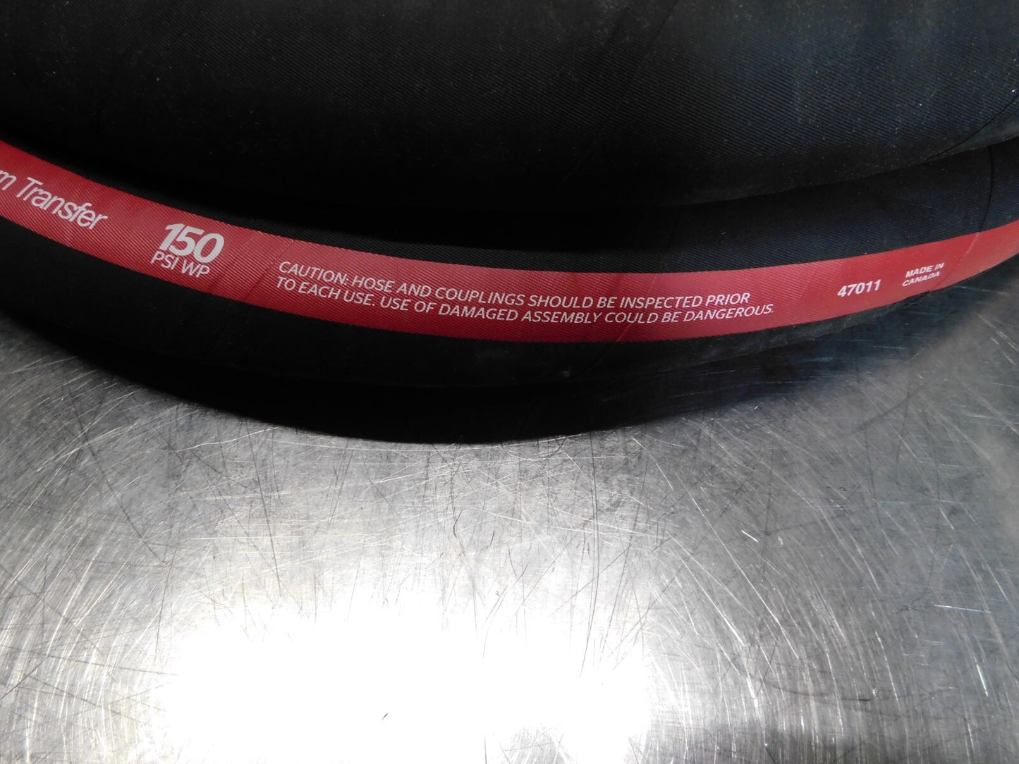 Alliance Hose & Rubber Chemical & Petroleum Hose 25" Cam & Groove PTH150-25CE-M