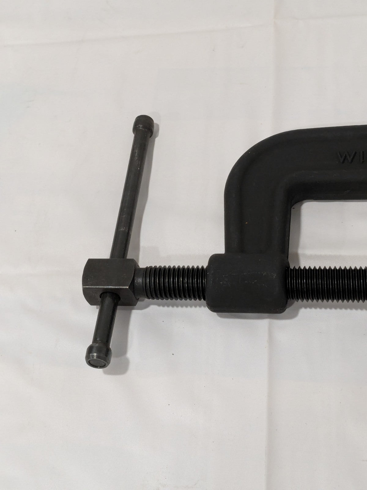 WILTON Heavy Duty C-Clamp: 4" Max Opening, 2-1/4" Throat Depth 14142