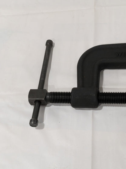 WILTON Heavy Duty C-Clamp: 4" Max Opening, 2-1/4" Throat Depth 14142