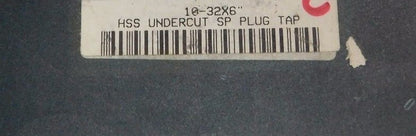 Interstate Spiral Point Plug Tap #10"-32 UNF 6" OAL 2FL H3 HSS 04708335