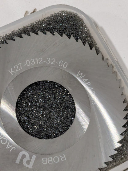 RobbJack Slitting Saw: 2-3/4" Dia. 1" Arbor 60 Teeth K27-0312-32-60