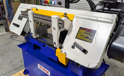 VECTRAX 9x16 Horizontal Bandsaw 110V  1-1/2HP  Step Pulley Drive