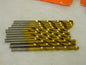 Hertel Jobber Drill #4 118° Point HSS TiN Coated QTY 12   71173041