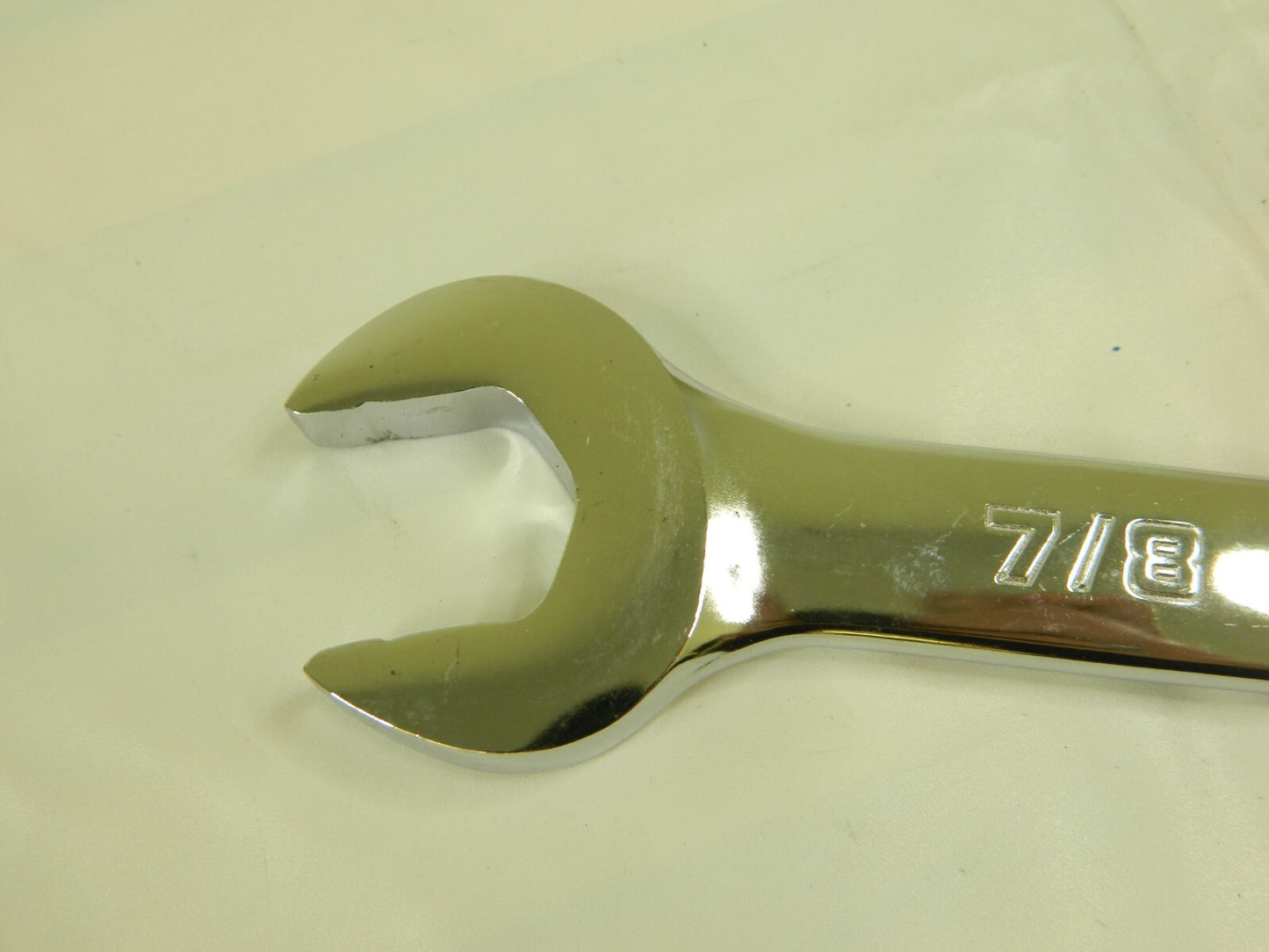 PROTO 7/8" 6 Point Combination Wrench 15° Head Angle 12-35/64" OAL J1228H-T500