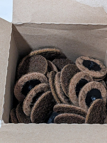 3M Quick-Change Disc: Roloc TR, 2" Dia Qty 25 7000000752