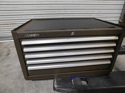 KENNEDY Tool Chest: 5 Drawers 20" OAD 16-5/8" OAH 29"OAW DAMAGED 2805XB