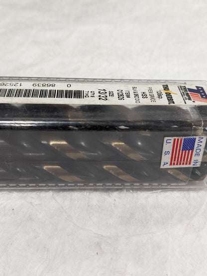 Triump Twist Jobber Drill: 13/32" Dia, 135 deg Point, HSS Qty 6 012526