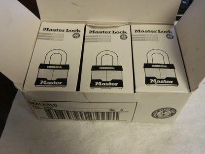 Master Lock Keyed Alike Lockout Padlock 2" Shackle Clearance  QTY 6.