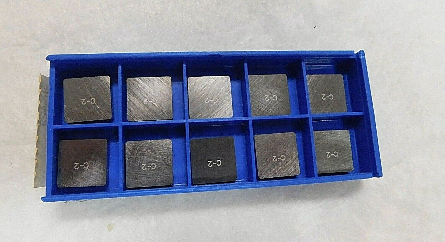 Korloy Carbide Inserts SNG422 Grade C2 QTY 10  20423422