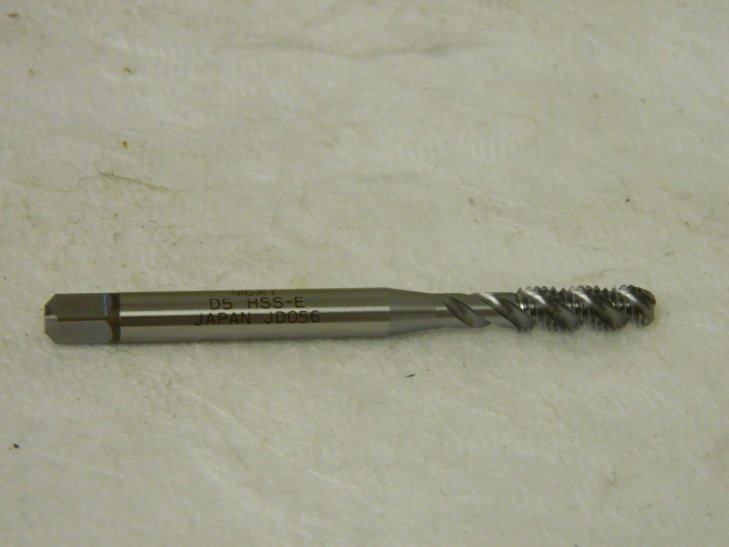 Widia GTD Spiral Flute Tap M6 X 1.00 D5 3FL HSS  QTY 2   86532