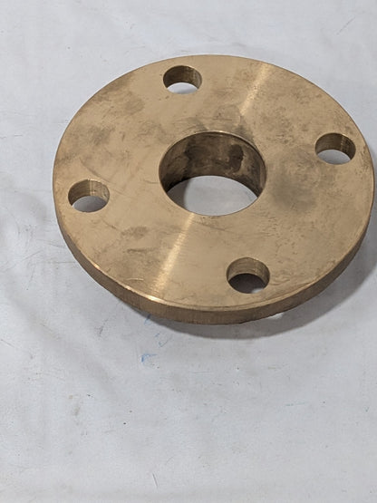 NIBCO 2" Pipe, 6" OD, Cast Copper Companion Pipe Flange B495406