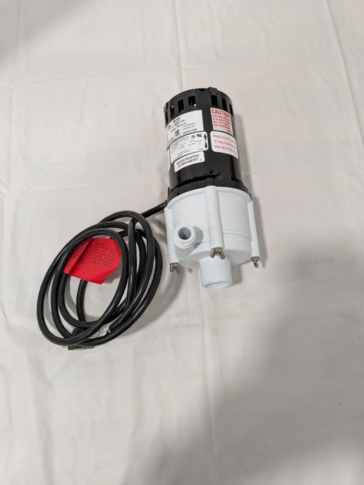 Little Giant Magnetic Drive Pump 1/25 HP, 14.6 Shut Off Feet 580503