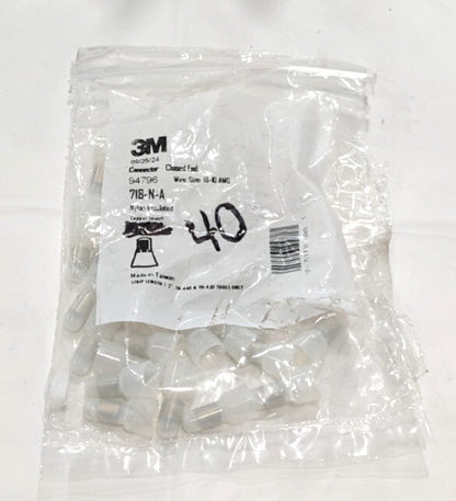 3M Nylon Insulated Closed End Connector 718-N-A **40pcs**