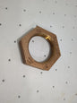 MERIT BRASS Brass Pipe Locknut 1-1/4" Fitting Threaded FNPT Class 125 X119-20