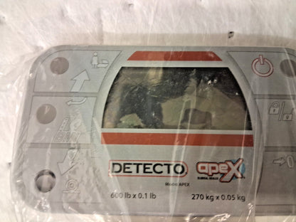 Detecto Personal & Medical Digital & Beam Scales 600lb Cap APEX Damaged