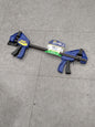 Irwin Carbon Steel Bar Clamp: 12" Capacity, 2-7/16" Throat Depth 2 Pac