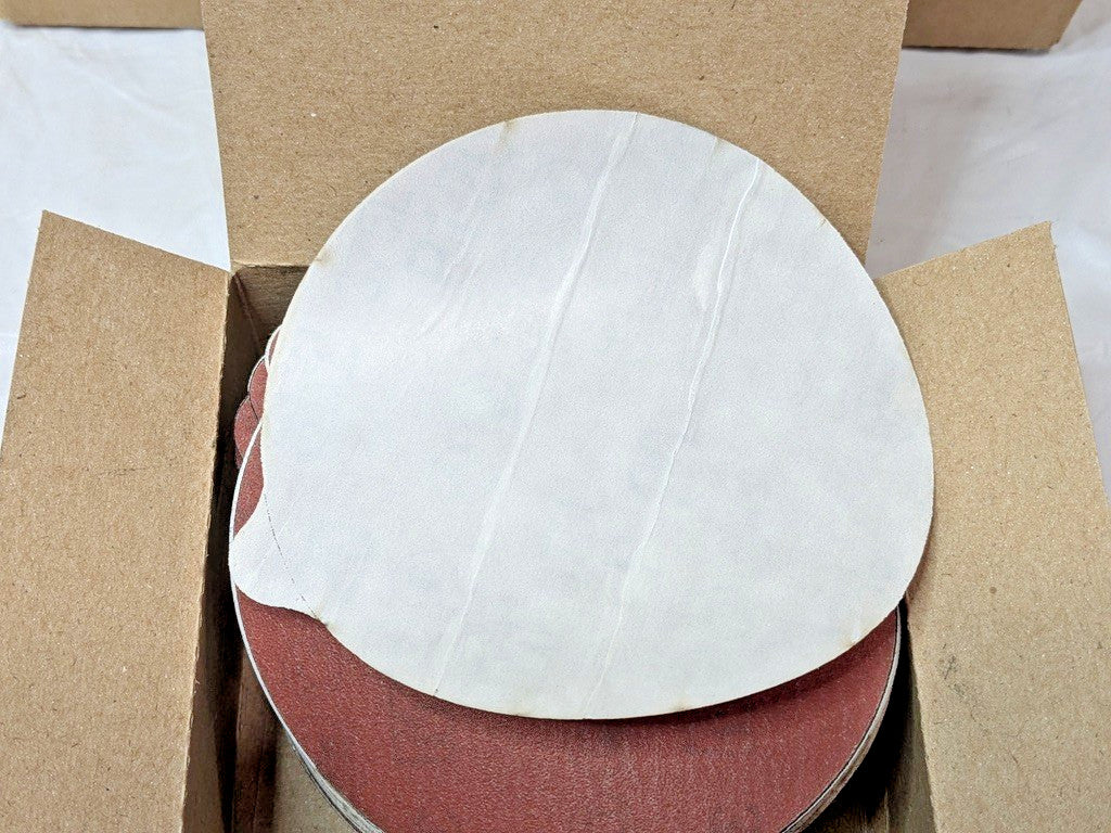 250 PACK 3M Stikit Film Discs 375L w/Tabbed Liner 5"Dia P120 55692 7100106643