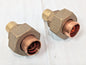 NIBCO 1/2" Cast Copper Pipe Unions FTG x C Pressure Fitting BQTY 2 257000