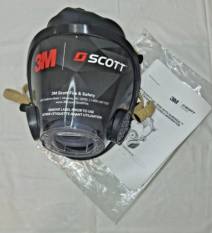 3M Scott Facepiece with SureSeal and Polyester Head Harness AV-3000 7012511862