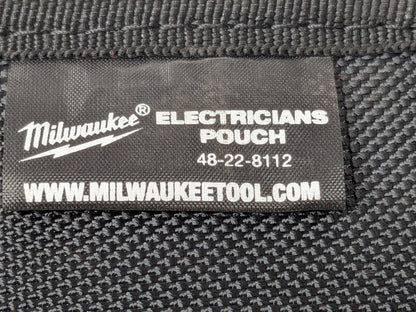 Milwaukee Electrician's Work Pouch w/Quick Adjust Belt 15 Pockets 48-22-811