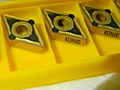 Kennametal Carbide Turning Inserts DNMG433MW Grade KC9105 Qty 5 2636432