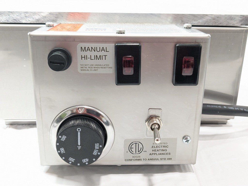 Valad Electric Heating Ind Hot Plate 12"L x 12"W x 6"H 110/120V HP12X12-11.5-1