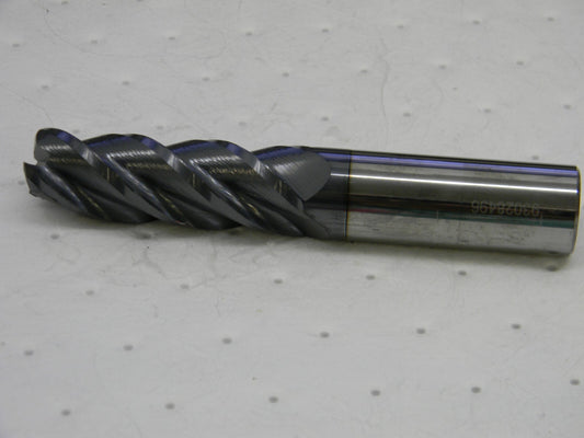 ACCUPRO 1″ Diam 4 Flute Solid Carbide 1/8″ Corner Radius End Mill 12183179