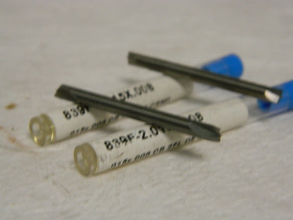 Richards Corner Rounding End Mill 2FL 015X.008X.015X.008 QTY 2 839F-2.015X.008