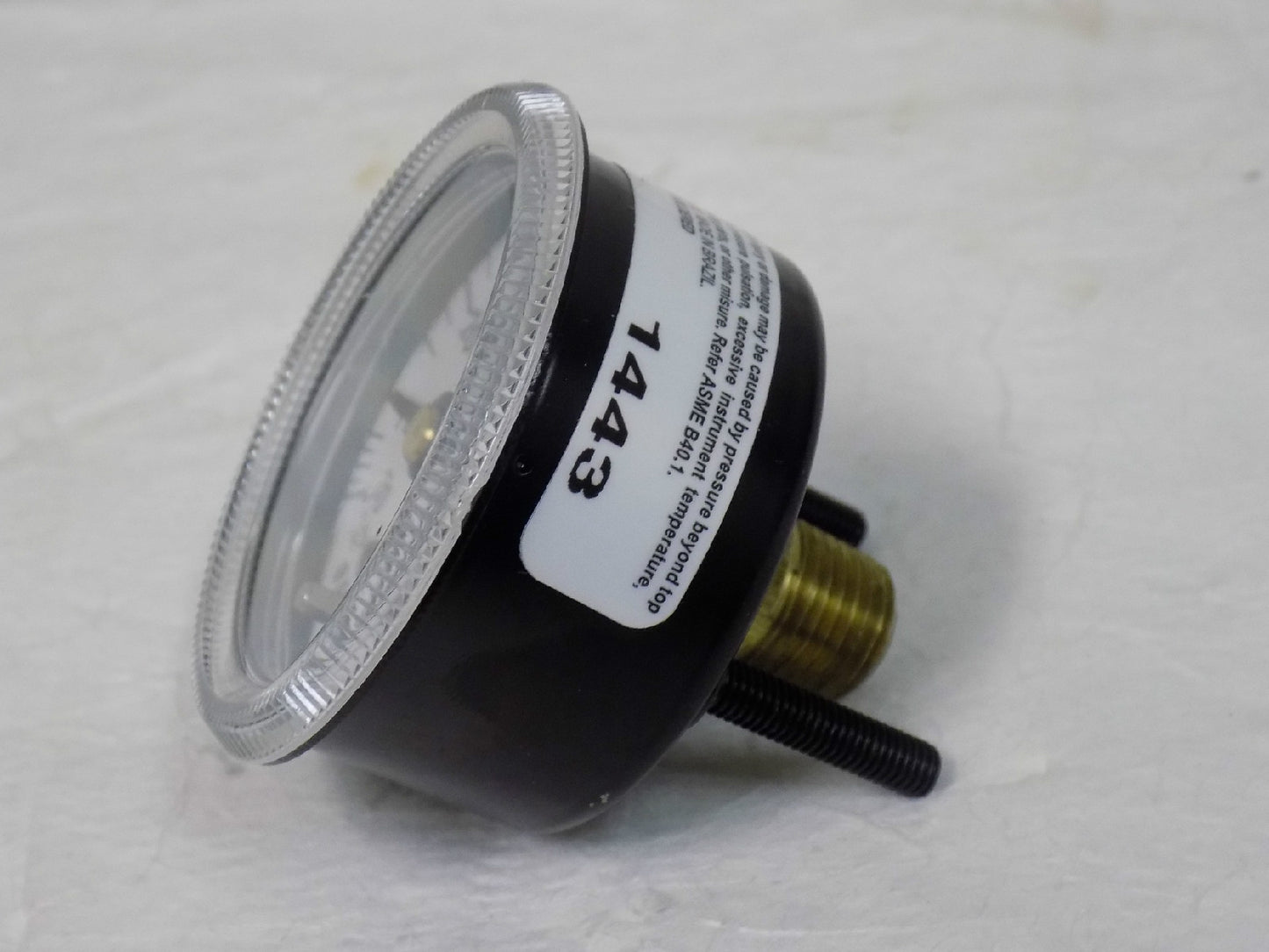 Ashcroft 2" Pressure Test Gauge Analog 30-0-160 Scale Range Back Mt 6628761