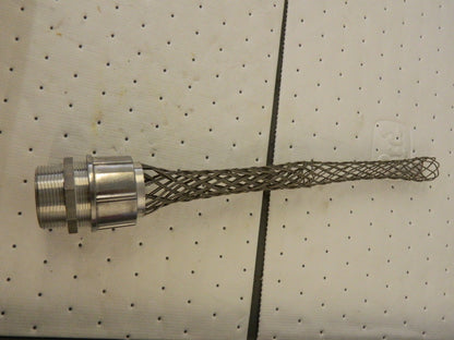 HUBBELL 1.2 to 1.3 Liquidtight Straight Strain Relief Cord Grip 07401032