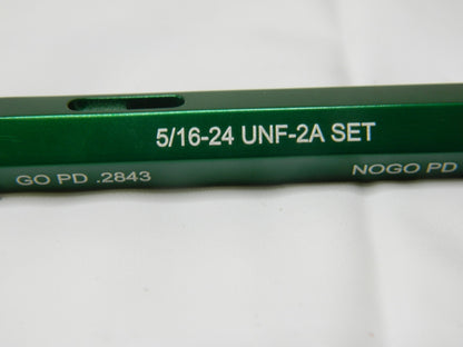 GF GAGE Truncated Taperlock Gage: 5/16-24 UNF, Go & No Go Class 2A S0312242AS