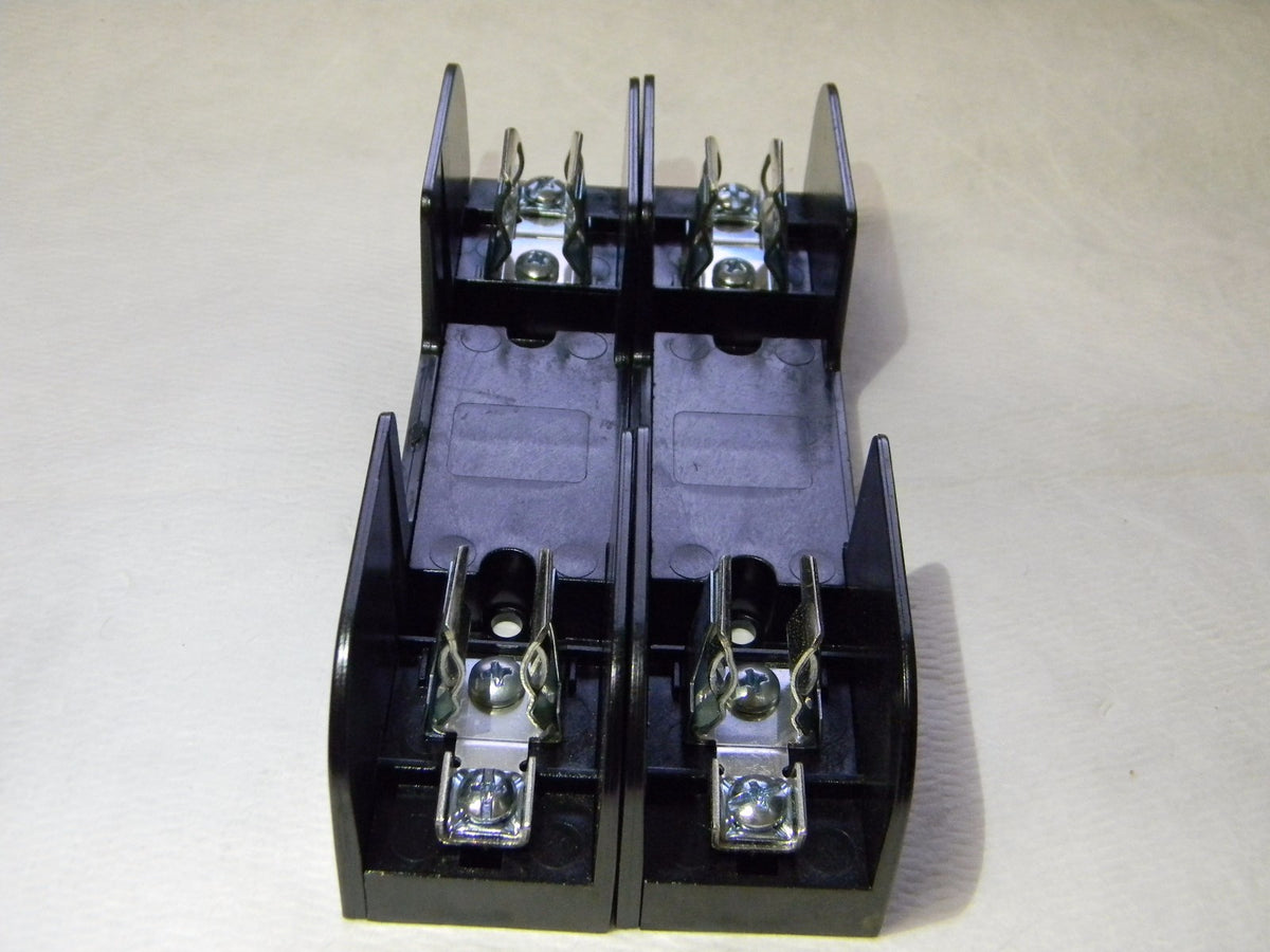 Ferraz Shawmut 1 Pole 10 to 14 AWG Screw Mount Fuse Blocks Qty. 2 60326