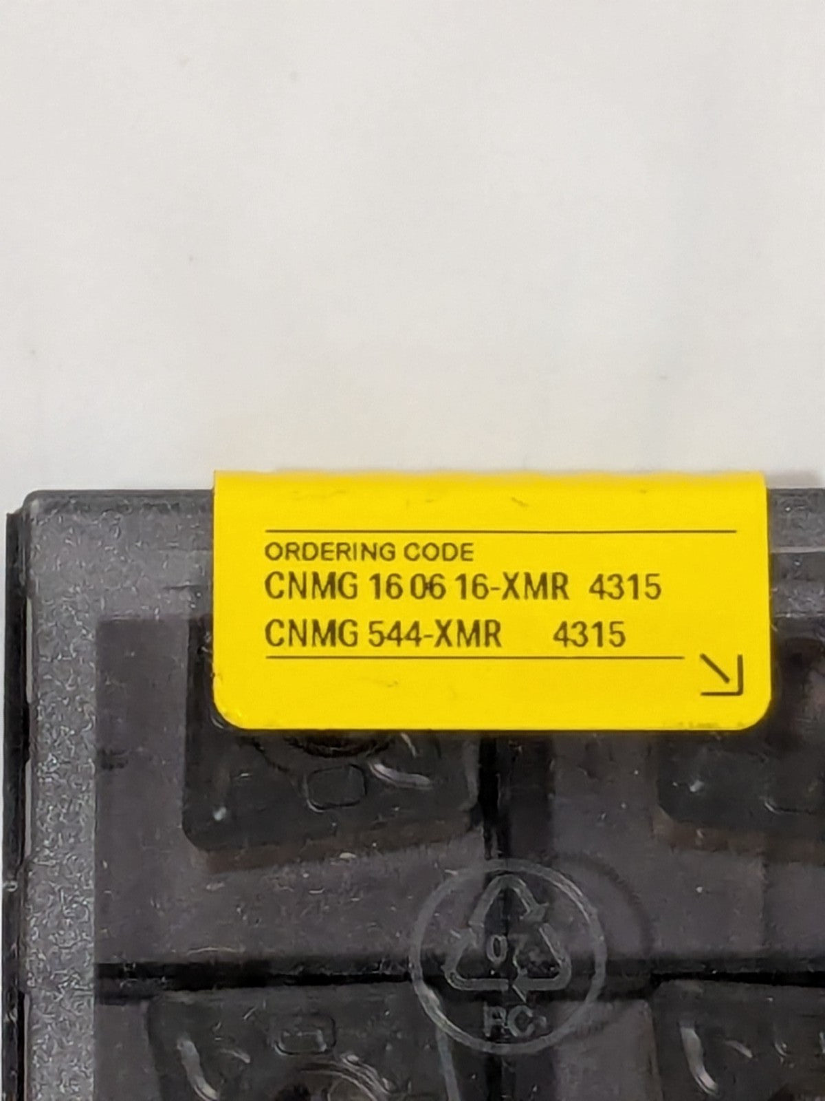 Sandvik Turning Insert: CNMG544-XMR 4315, Carbide Qty 10 6863527